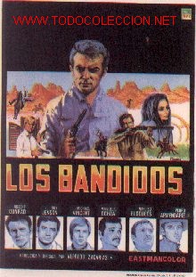 Flyers Publicitaires de Films Anciens: 19-412. Los Bandidos
