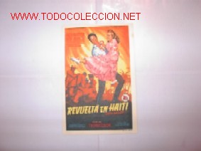 Cinema: Revuelta en Haiti
