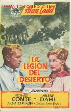 Cine: LA LEGION DEL DESIERTO - Foto 1