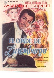 Cine: 19-480. El Conde de Luxemburgo - Foto 1