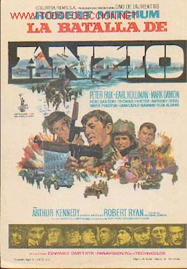 Cine: LA BATALLA DE ANZIO - Foto 1
