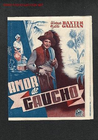 Cine: AMOR DE GAUCHO - Foto 1