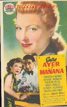 Cine: ENTRE AYER Y MA&Ntilde;ANA - Foto 1