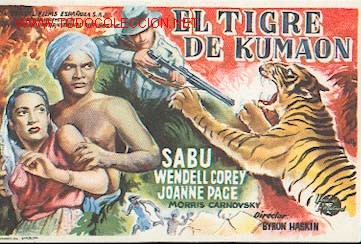 Cine: EL TIGRE DE KUMAON - Foto 1