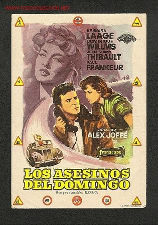 Cine: Los Asesinos del Domingo - Foto 1