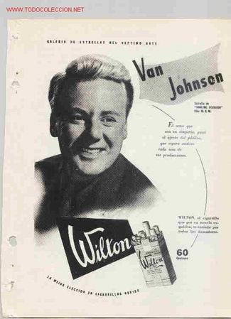 Cine: Tabaco Wilton. Van Johnson, a&ntilde;o 1950 - Foto 1