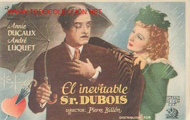 Cine: EL INEVITABLE SR. DUNOIS - Foto 1