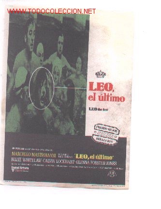  Foglietti di film di film antichi di cinema: 19-29. Leo, el &uacute;ltimo
