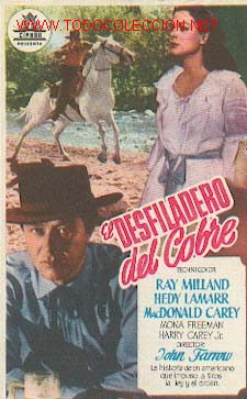 Cine: EL DESFILADERO DEL COBRE - Foto 1