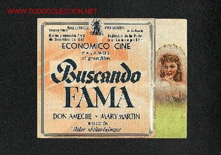 Cine: Buscando fama - Foto 1