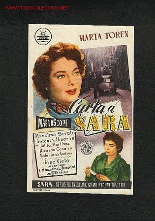 Cine: Carta a Sara - Foto 1
