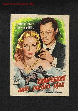 Cine: Confesion ante cuatro ojos - Foto 1