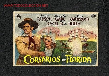Cine: Corsarios de Florida - Foto 1
