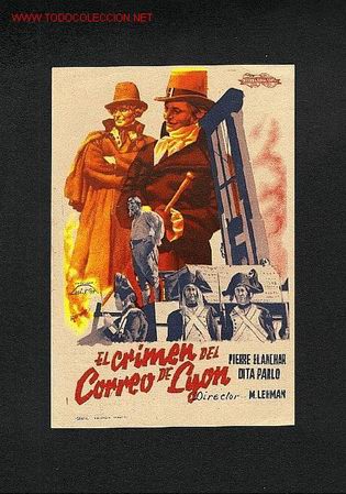 Cine: El crimen del correo de Lyon - Foto 1