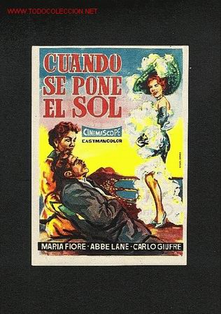 Cine: Cuando se pone el sol - Foto 1