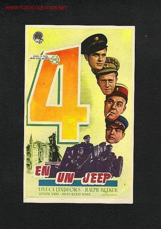 Cine: 4 en un jeep (Viveca Lindfors) - Foto 1