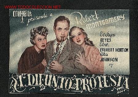Cine: El difunto protesta (doble) - Foto 1
