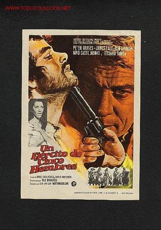 Cine: Un ejercito de cinco hombres (western) - Foto 1