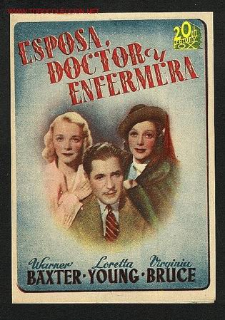 Cine: Esposa, Doctor y Enfermera (doble) - Foto 1
