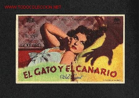 Cine: El gato y el canario - Foto 1