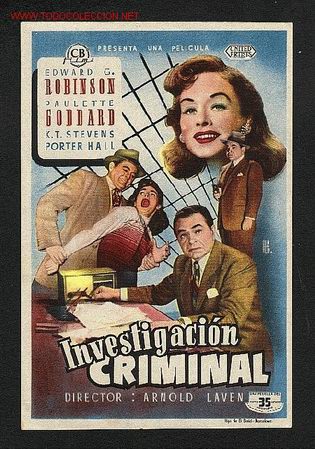 Cine: Investigacion criminal - Foto 1