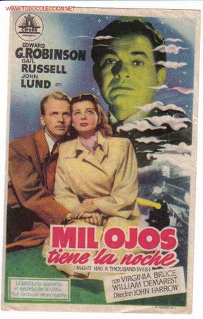 Cine: MIL OJOS TIENE LA NOCHE    PM236 - Foto 1