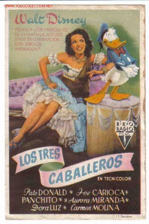 Cine: LOS TRES CABALLEROS    PM245R - Foto 1