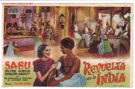 Cine: SABU REVUELTA EN LA INDIA   PM330 - Foto 1