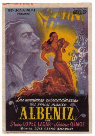 Foglietti di film di film antichi di cinema: ALBENIN  PM401