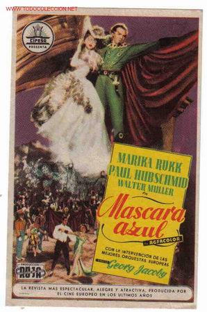 Kino: MASCARA AZUL    PM545