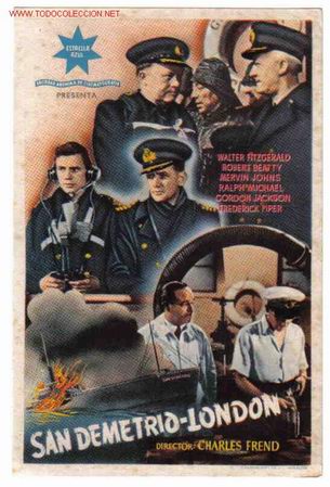 Foglietti di film di film antichi di cinema: SAN DEMETRIO LONDON   PM628