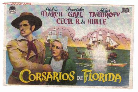 Cine: CORSARIOS DE FLORIDA   PM662 - Foto 1