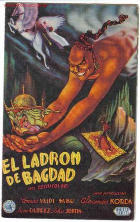 Kino: EL LADRON DE BAGDAD   PM989
