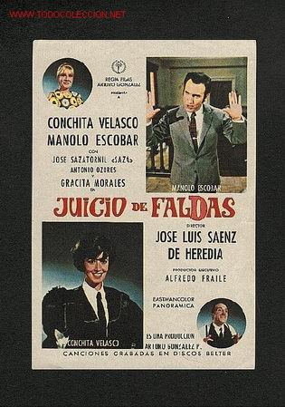 Cine: Juicio de faldas (Manolo Escobar) - Foto 1