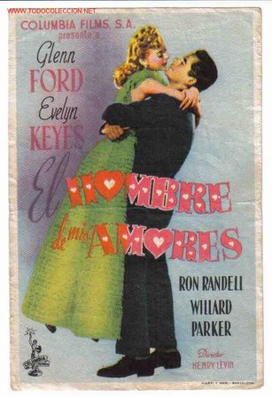 Foglietti di film di film antichi di cinema: EL HOMBRE DE MIS AMORES  PM835