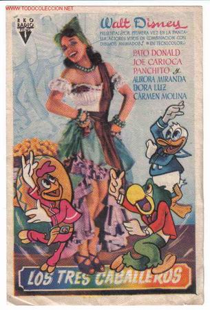 Cine: LOS TRES CABALLEROS     PM874 - Foto 1