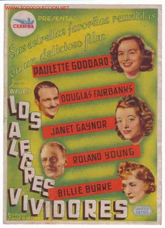 Cine: LOS ALEGRES VIVIDORES     PM1038 - Foto 1