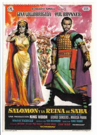 Cine: SALOMON Y LA REINA DE SABA PMD78 - Foto 1