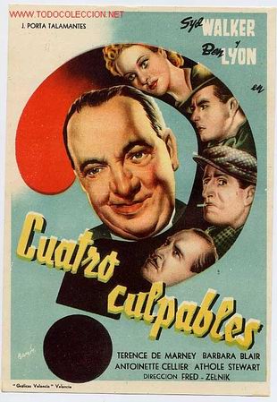 Cinema: CUATRO CULPABLES SENCILLO , GRANDE , SIN CINE , PMD 133