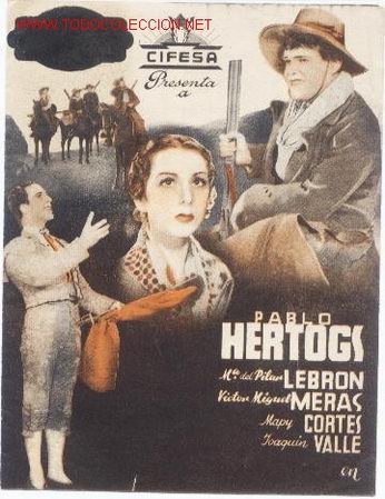 Cine: Programa El Gato montes.Doble sin publicidad.Cifesa - Foto 1