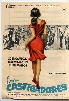 Foglietti di film di film antichi di cinema: LOS CASTIGADORES , SENCILLO  , SI TIENE CINE IMPRESO  PM4567