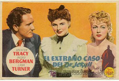 Cine: PROGRAMA DE MANO - EL EXTRA&Ntilde;O CASO DEL DR. JEKYLL - Foto 1