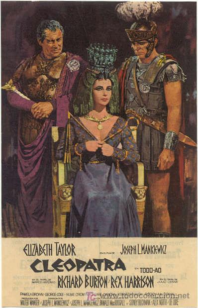 Cine: PROGRAMA DE MANO - CLEOPATRA