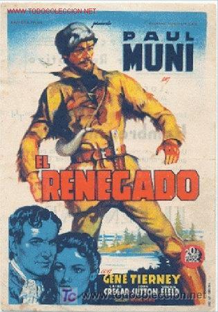 Cine: El renegado - Foto 1