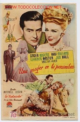 Cine: Una mujer en la penumbra - Foto 1