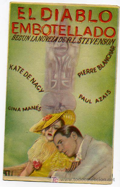Cine: EL DIABLO EMBOTELLADO , DOBLE ,  S331 - Foto 1