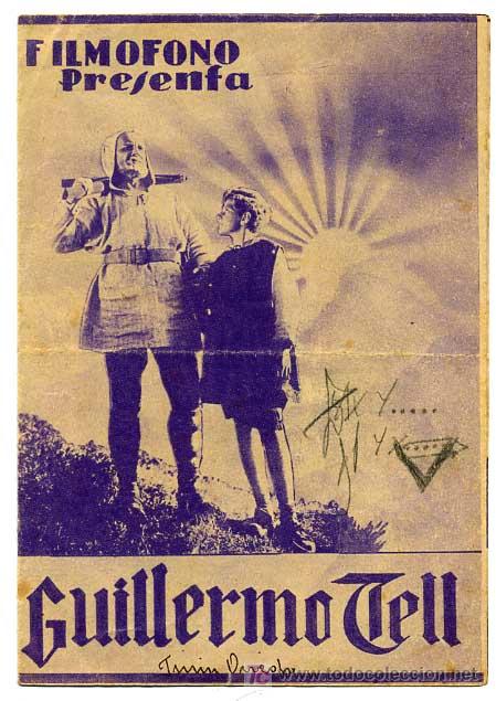 Cine: GUILLERMO TELL , DOBLE ,    S388 - Foto 1