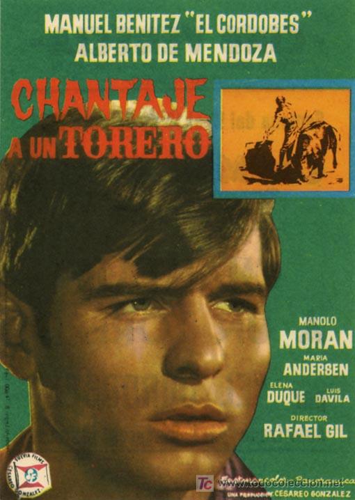 Cine: CHANTAJE A UN TORERO - Foto 1