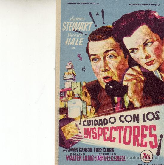 Cine: CUIDADO CON LOS INSPECTORES - Foto 1