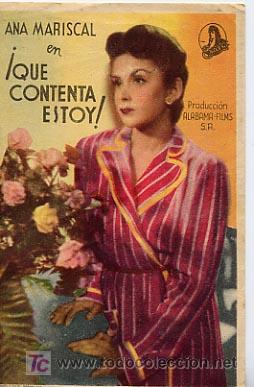 Cine: QUE CONTENTA ESTOY   .  PM4626 - Foto 1
